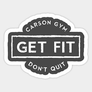 Get Fit Sticker